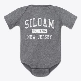 Siloam New Jersey Classic Established Baby Onesie