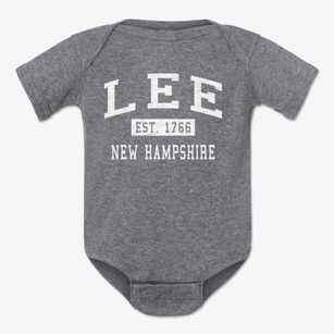 Lee New Hampshire Classic Established Baby Onesie