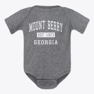 Mount Berry Georgia Classic Established Baby Onesie