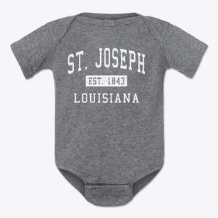 St. Joseph Louisiana Classic Established Baby Onesie