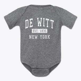 De Witt New York Classic Established Baby Onesie