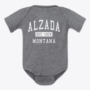 Alzada Montana Classic Established Baby Onesie