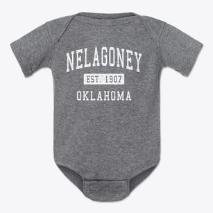Nelagoney Oklahoma Classic Established Baby Onesie