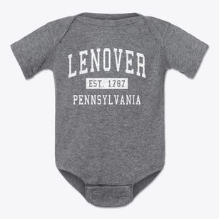 Lenover Pennsylvania Classic Established Baby Onesie