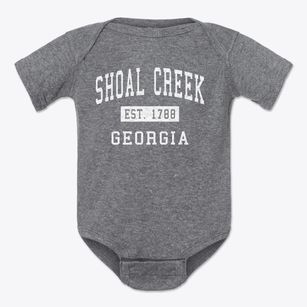Shoal Creek Georgia Classic Established Baby Onesie