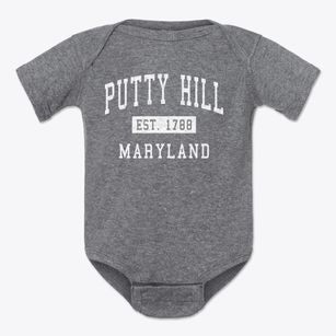 Putty Hill Maryland Classic Established Baby Onesie