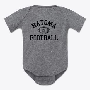 Natoma High School Classic Football Baby Onesie