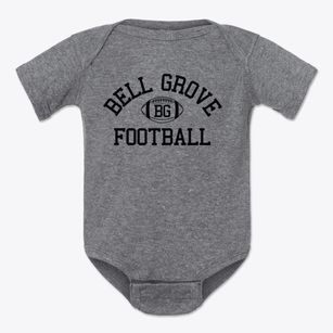 Bell Grove Theological Seminary Classic Football Baby Onesie