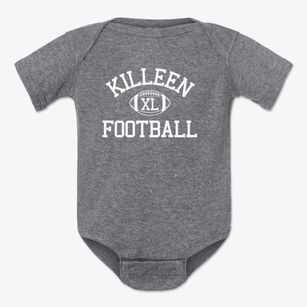 Killeen High School Classic Football Baby Onesie