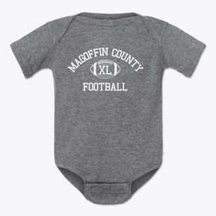 Magoffin County Vocational School Classic Football Baby Onesie