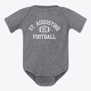 Saint Augustine Cathedral School Classic Football Baby Onesie
