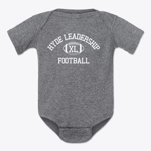 Hyde Leadership Classic Football Baby Onesie