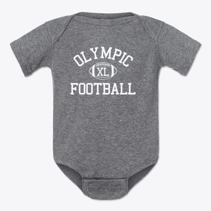 Olympic High School Classic Football Baby Onesie