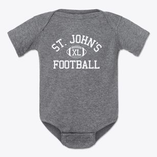 St. John's Early Education Center Classic Football Baby Onesie