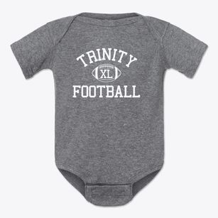 Trinity Christian Classic Football Baby Onesie