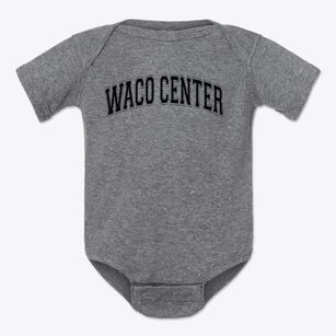 Waco Center For Youth Varsity Arch Baby Onesie