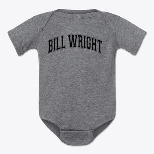 Bill Wright Elementary School Varsity Arch Baby Onesie
