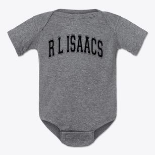 R L Isaacs Elementary School Varsity Arch Baby Onesie