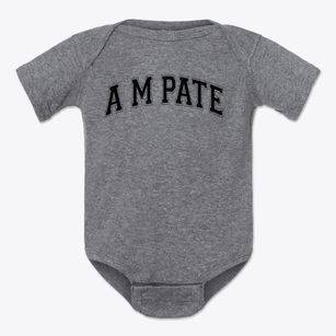 A M Pate Elementary School Varsity Arch Baby Onesie
