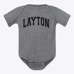 Layton High School Varsity Arch Baby Onesie