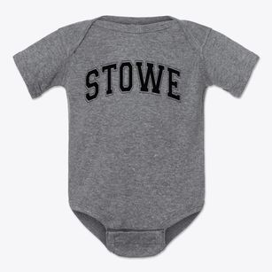 Stowe Elementary School Varsity Arch Baby Onesie