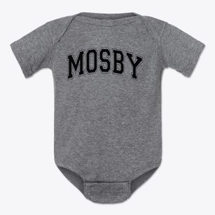 Mosby Middle School Varsity Arch Baby Onesie
