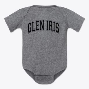 Glen Iris Elementary School Varsity Arch Baby Onesie