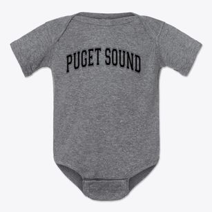 Puget Sound Adventist Academy Varsity Arch Baby Onesie