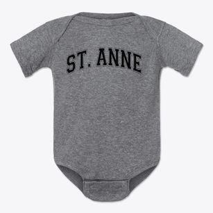Saint Anne School Varsity Arch Baby Onesie