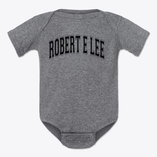 Robert E Lee Elementary School Varsity Arch Baby Onesie