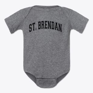 Saint Brendan School Varsity Arch Baby Onesie