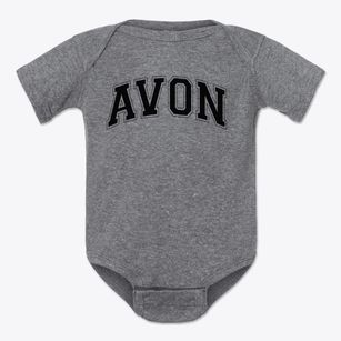 Avon High School Varsity Arch Baby Onesie