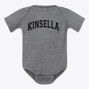 Kinsella Elementary School Varsity Arch Baby Onesie