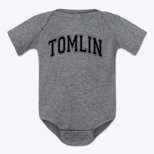 Tomlin Middle School Varsity Arch Baby Onesie