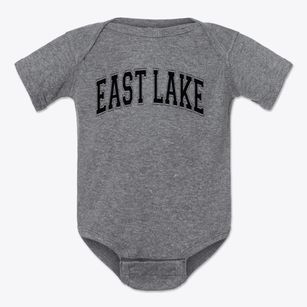 East Lake Elementary School Varsity Arch Baby Onesie