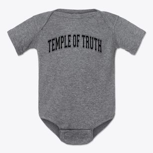 Temple Of Truth School Varsity Arch Baby Onesie