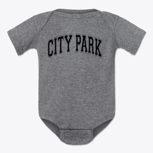 City Park Intermediate School Varsity Arch Baby Onesie