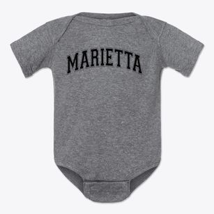 Marietta High School Varsity Arch Baby Onesie
