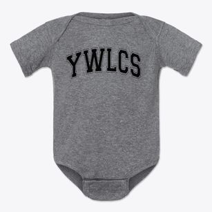 Young Women's Leadership Charter School Varsity Arch Baby Onesie