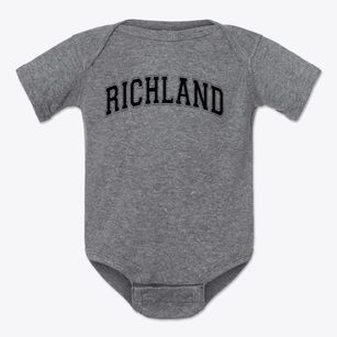 Richland Elementary School Varsity Arch Baby Onesie