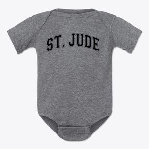 Saint Jude Catholic School Varsity Arch Baby Onesie