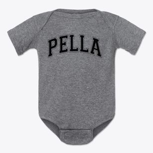 Pella Christian High School Varsity Arch Baby Onesie