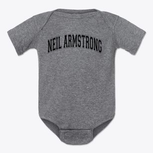 Neil Armstrong Elementary School Varsity Arch Baby Onesie