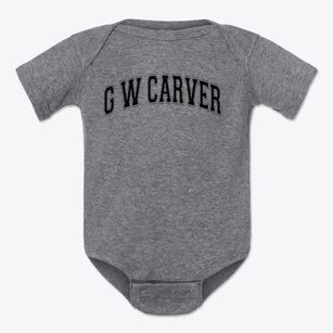 G W Carver Elementary School Varsity Arch Baby Onesie