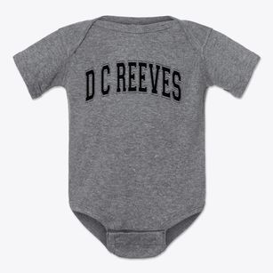 D C Reeves Elementary School Varsity Arch Baby Onesie