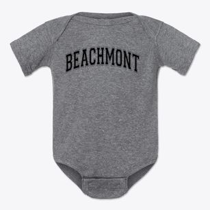 Beachmont Elementary School Varsity Arch Baby Onesie