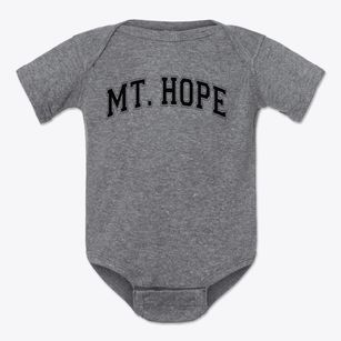 Mt. Hope Christian Center Varsity Arch Baby Onesie
