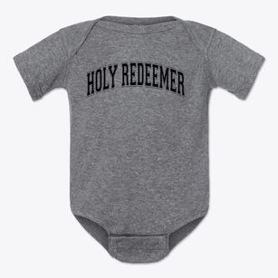 Holy Redeemer Parish Varsity Arch Baby Onesie
