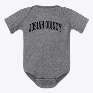 Josiah Quincy Elementary School Varsity Arch Baby Onesie