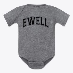Ewell Elementary School Varsity Arch Baby Onesie